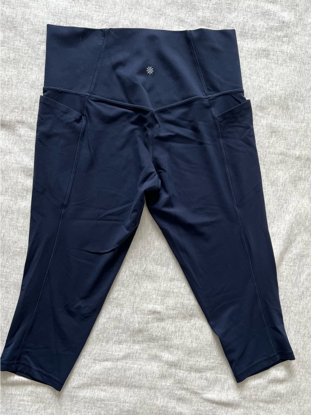 Athleta Salutation Stash Pocket 7/8 and Capri Leggings. Pack of two. - Picture 9 of 13